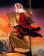 Nabi Musa as diatas Gunung Sinai